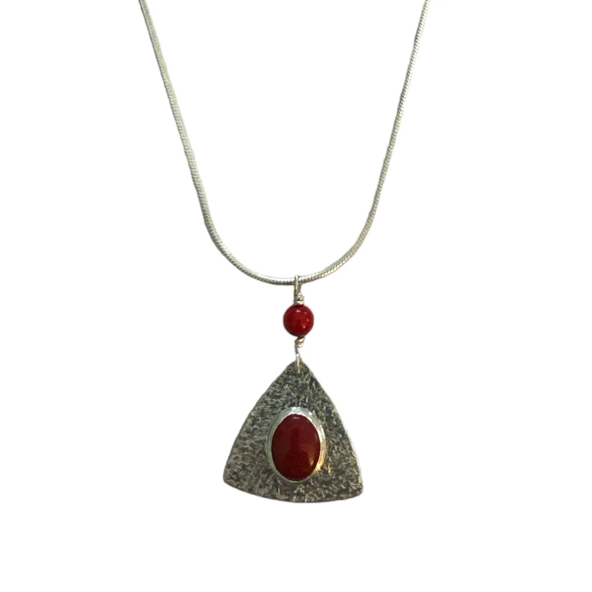 Silver and Gemstone Necklaces by Jenny Miller