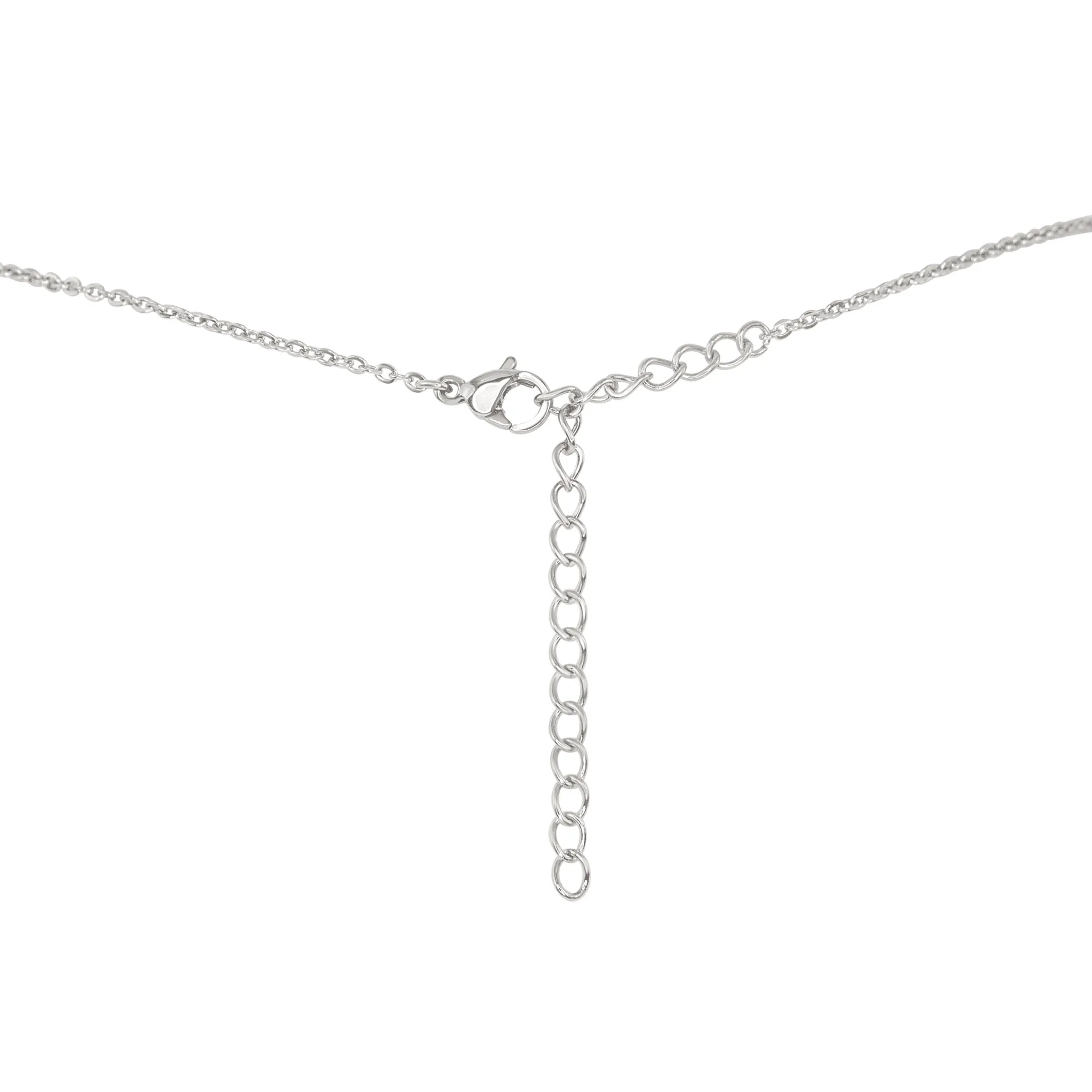 Sparkling Tiger's Eye Faceted Bead Bar Necklace