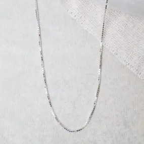 Sterling Silver Box Chain 24"