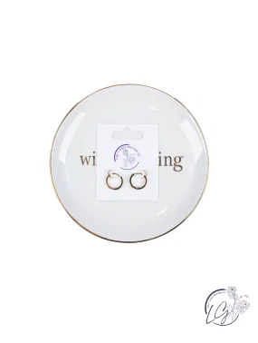 Sweetheart Hoop Earrings