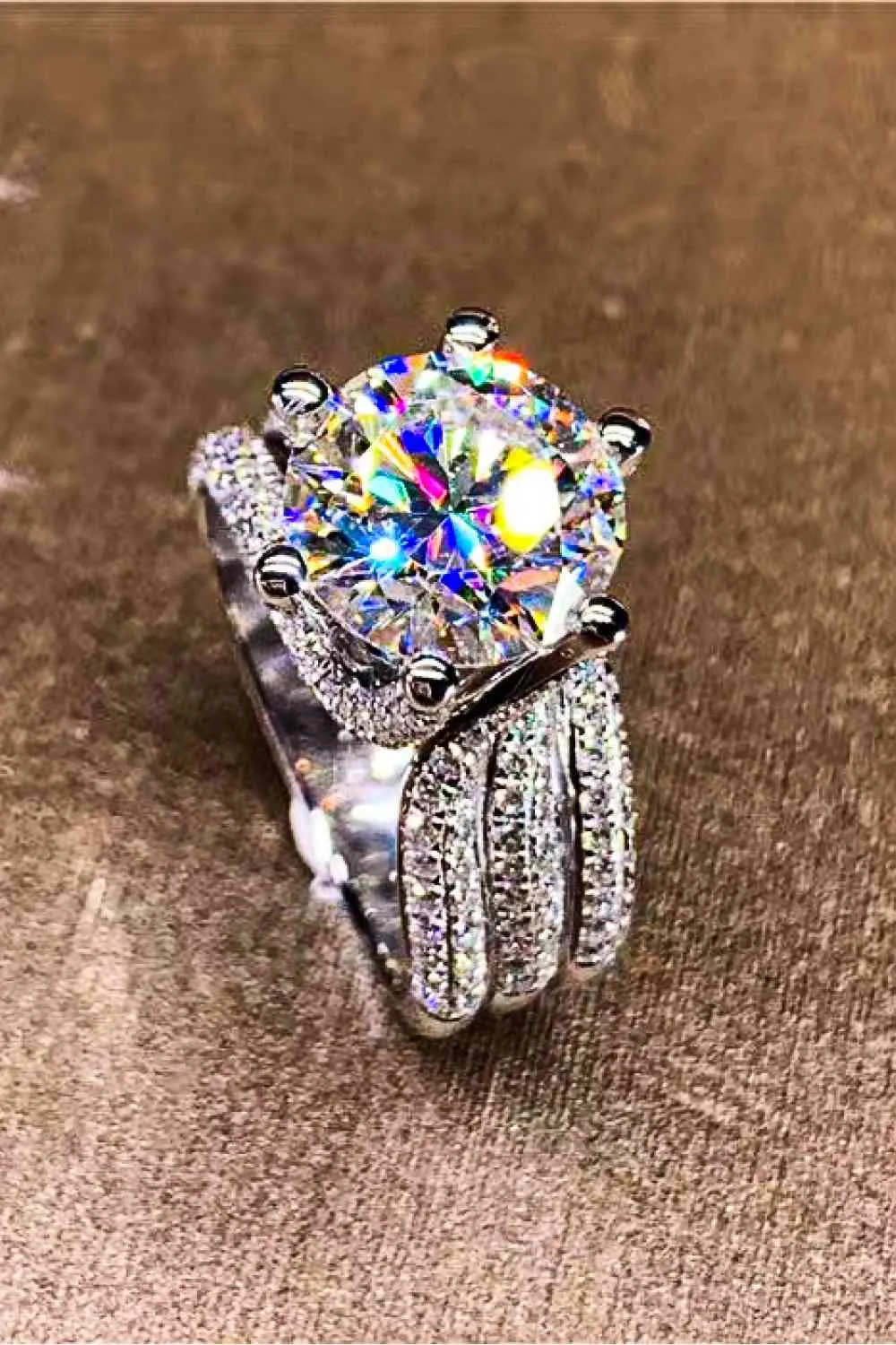 TEEK - Adored Lovely Three-Layer Ring