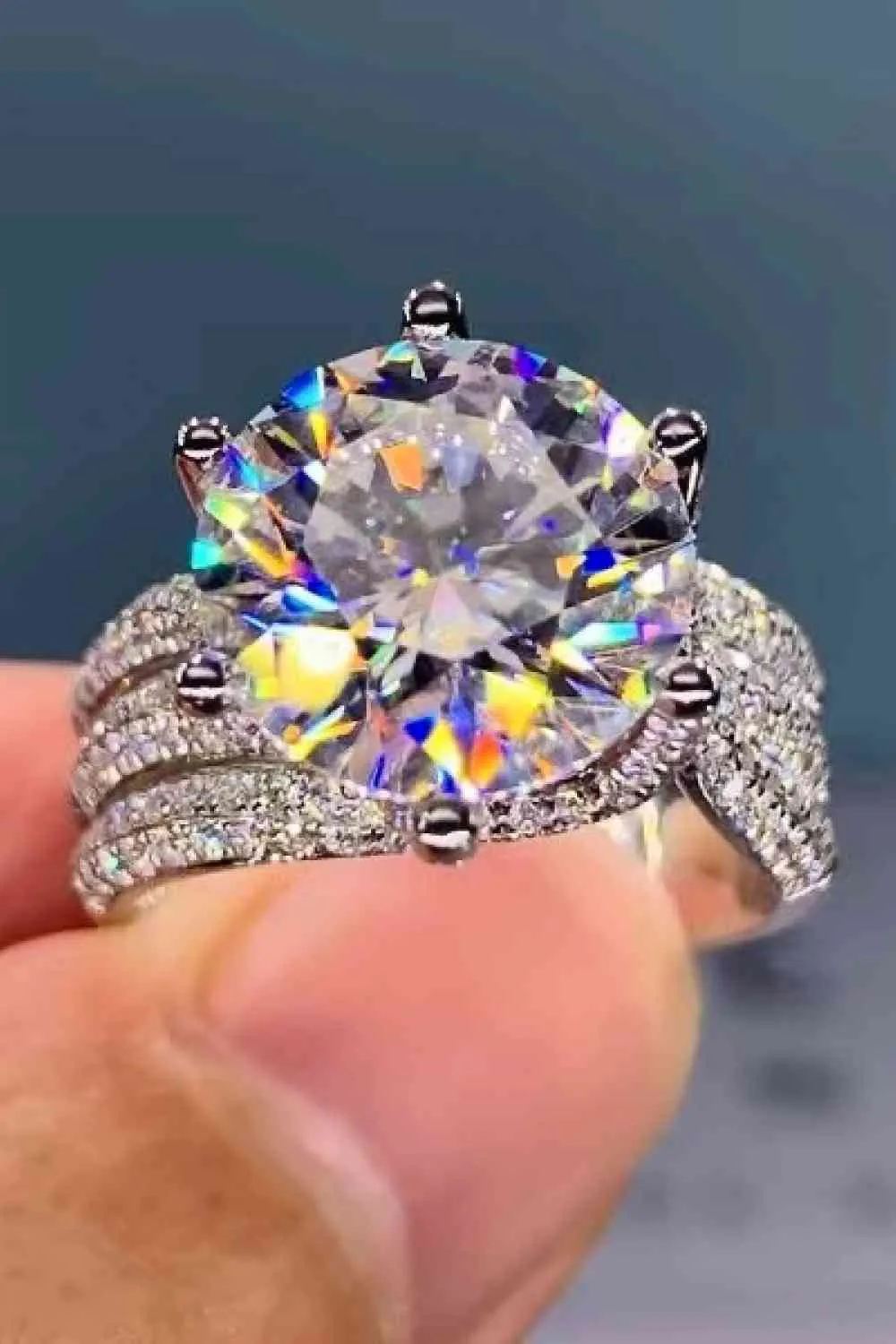 TEEK - Adored Lovely Three-Layer Ring