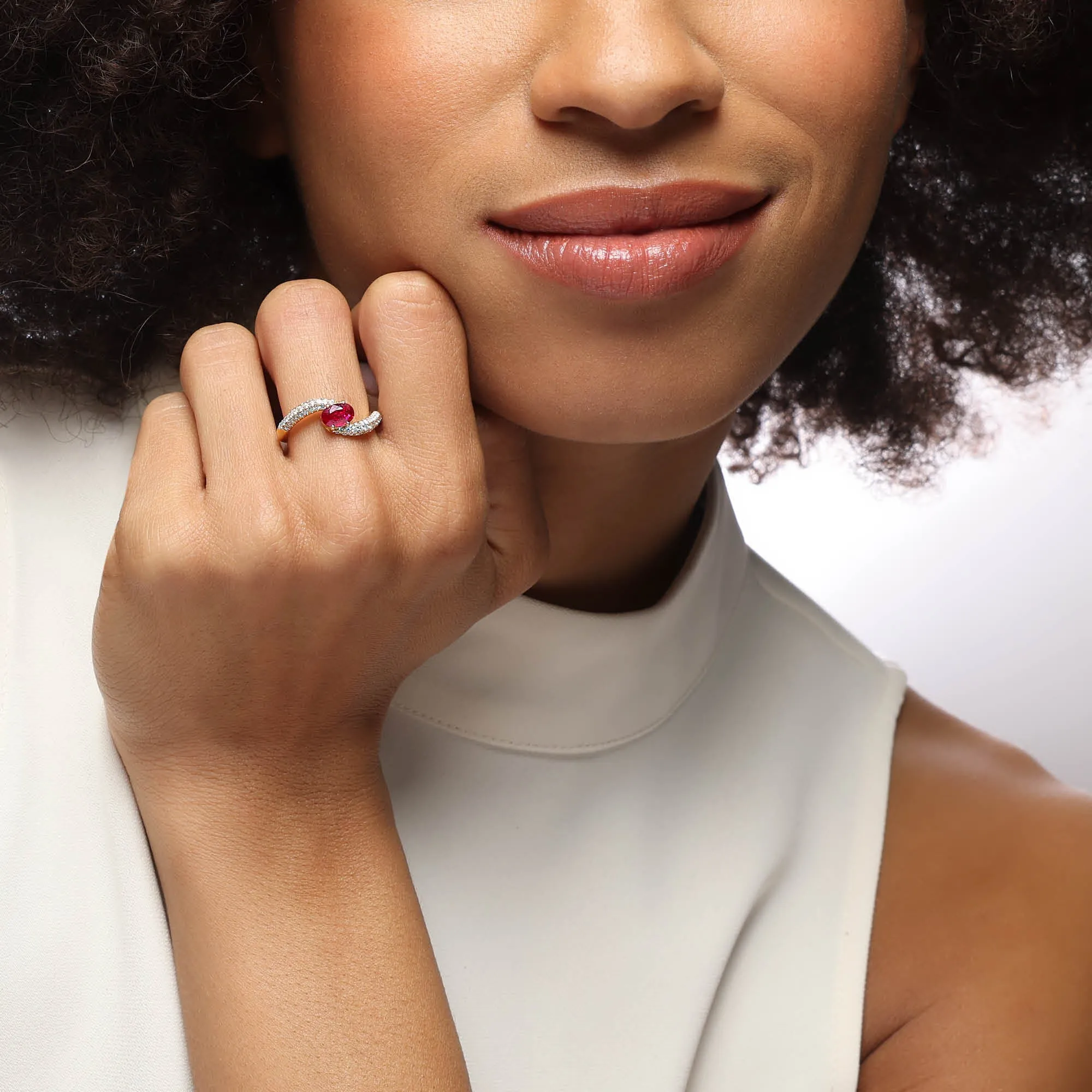 Tempest Ruby Ring
