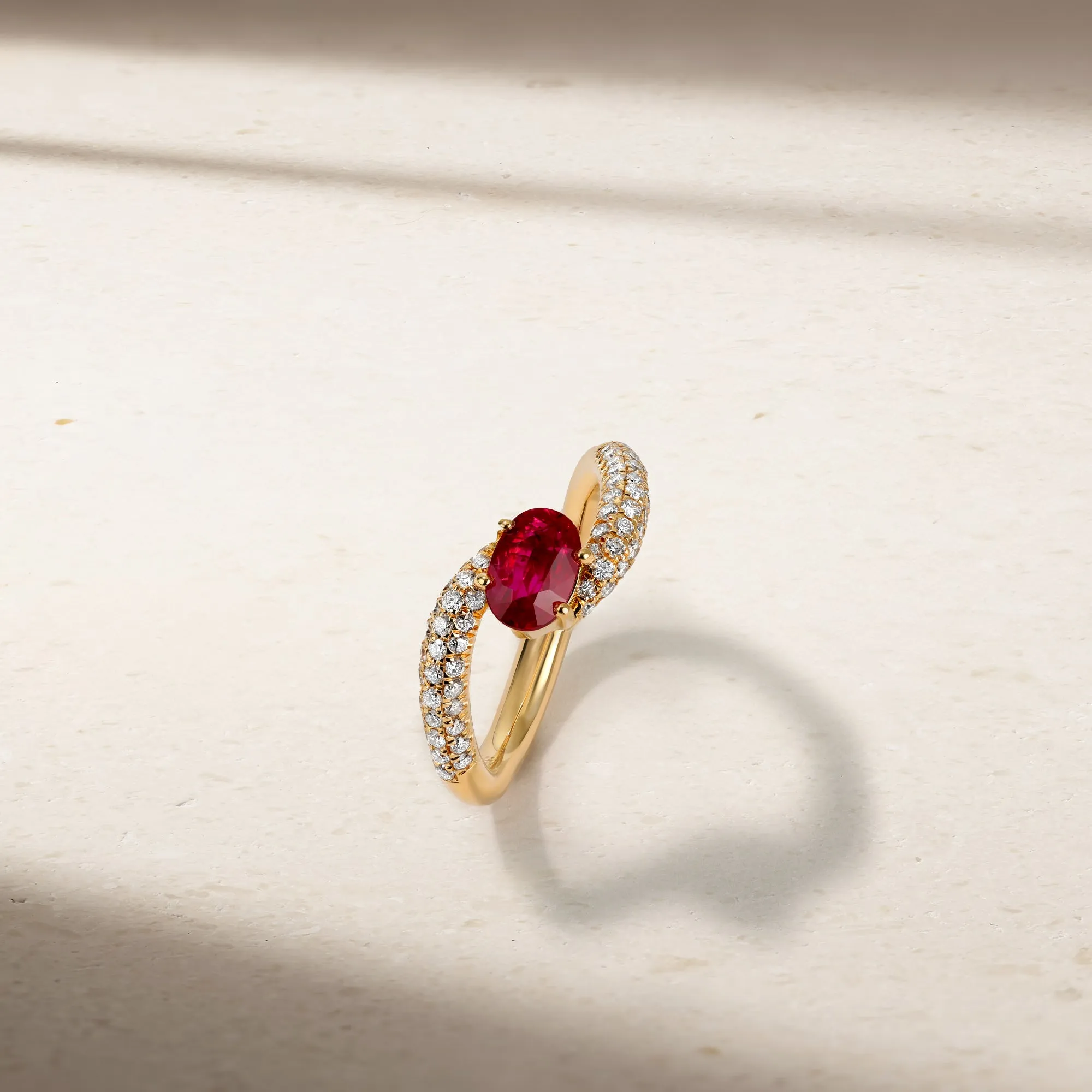 Tempest Ruby Ring