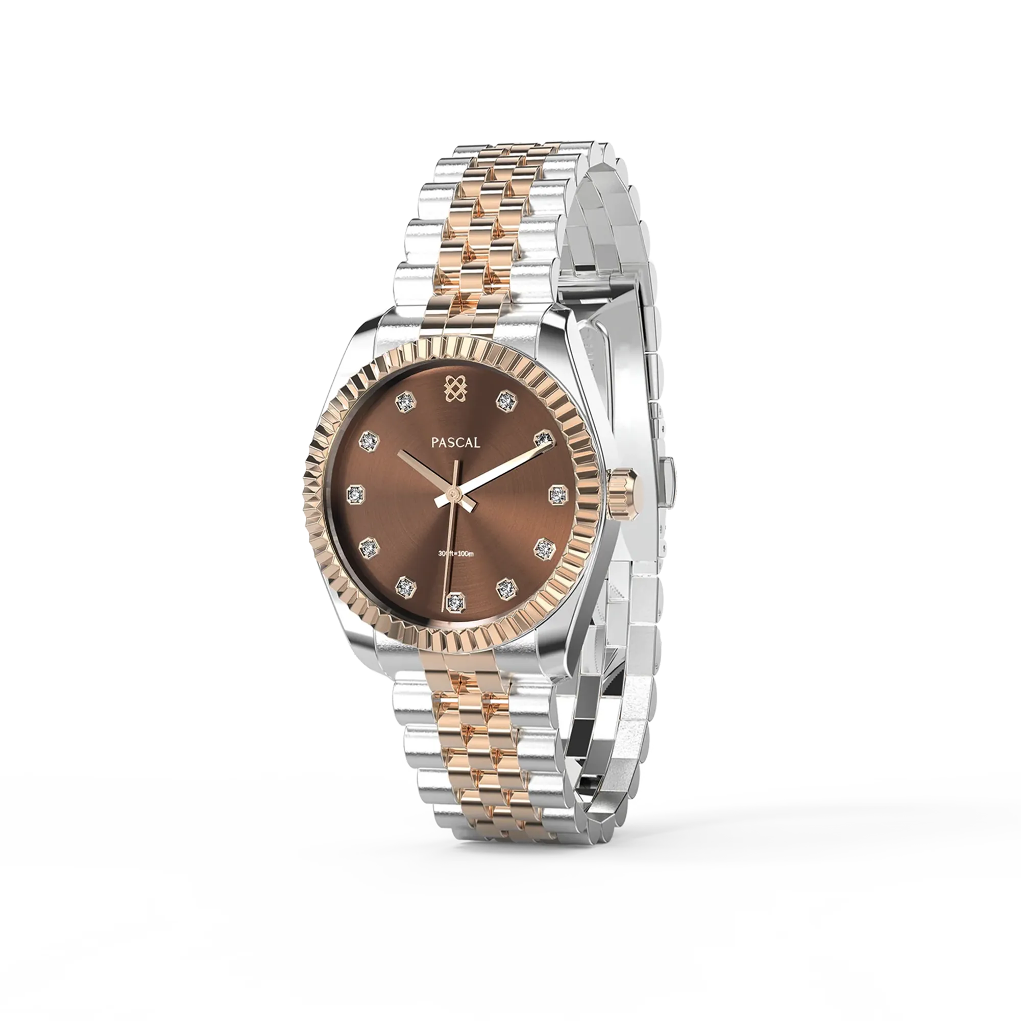 Timeless Classic Diamond Couple Watches