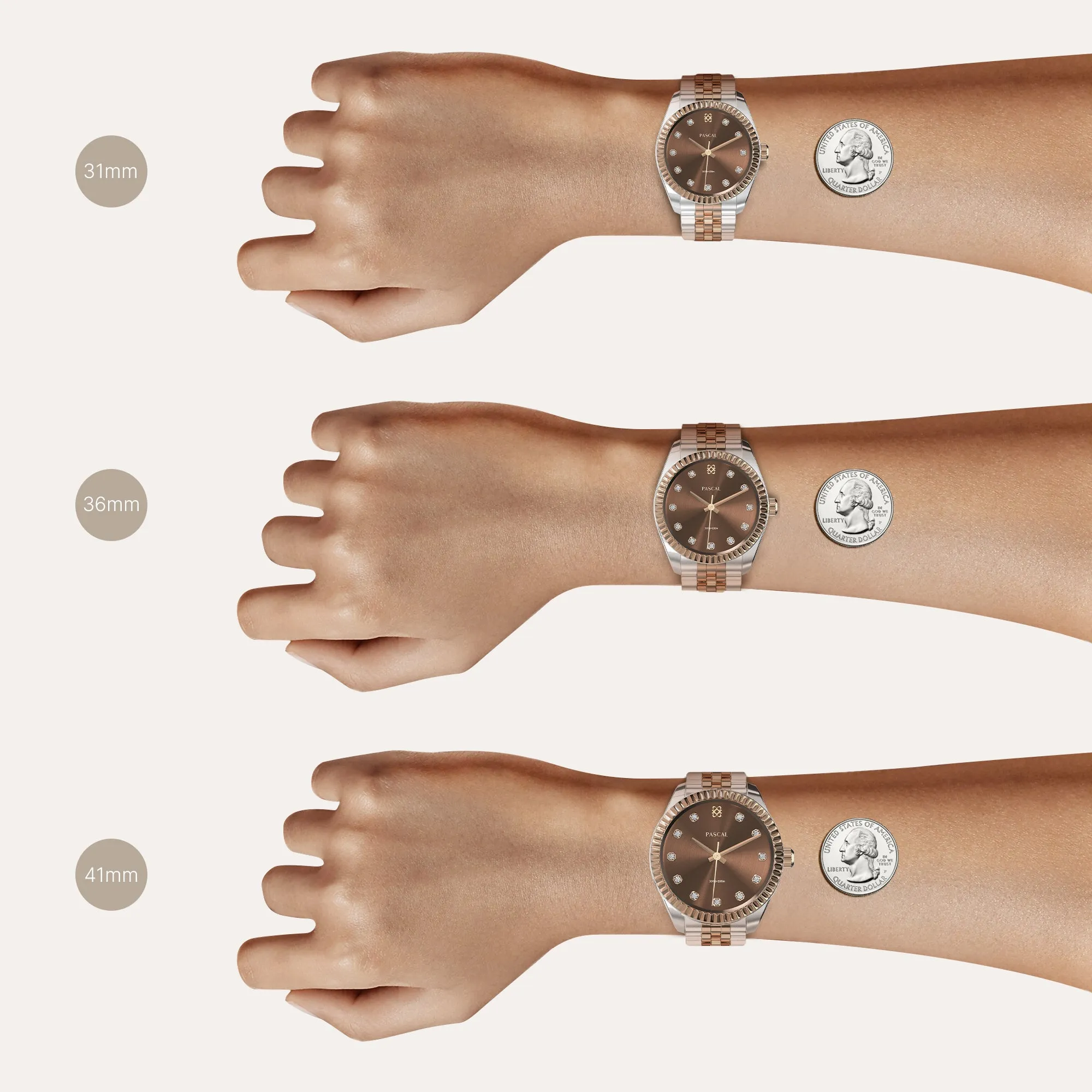 Timeless Classic Diamond Couple Watches
