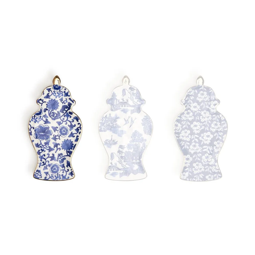 Two's Company Ginger Jar Trinket Tray
