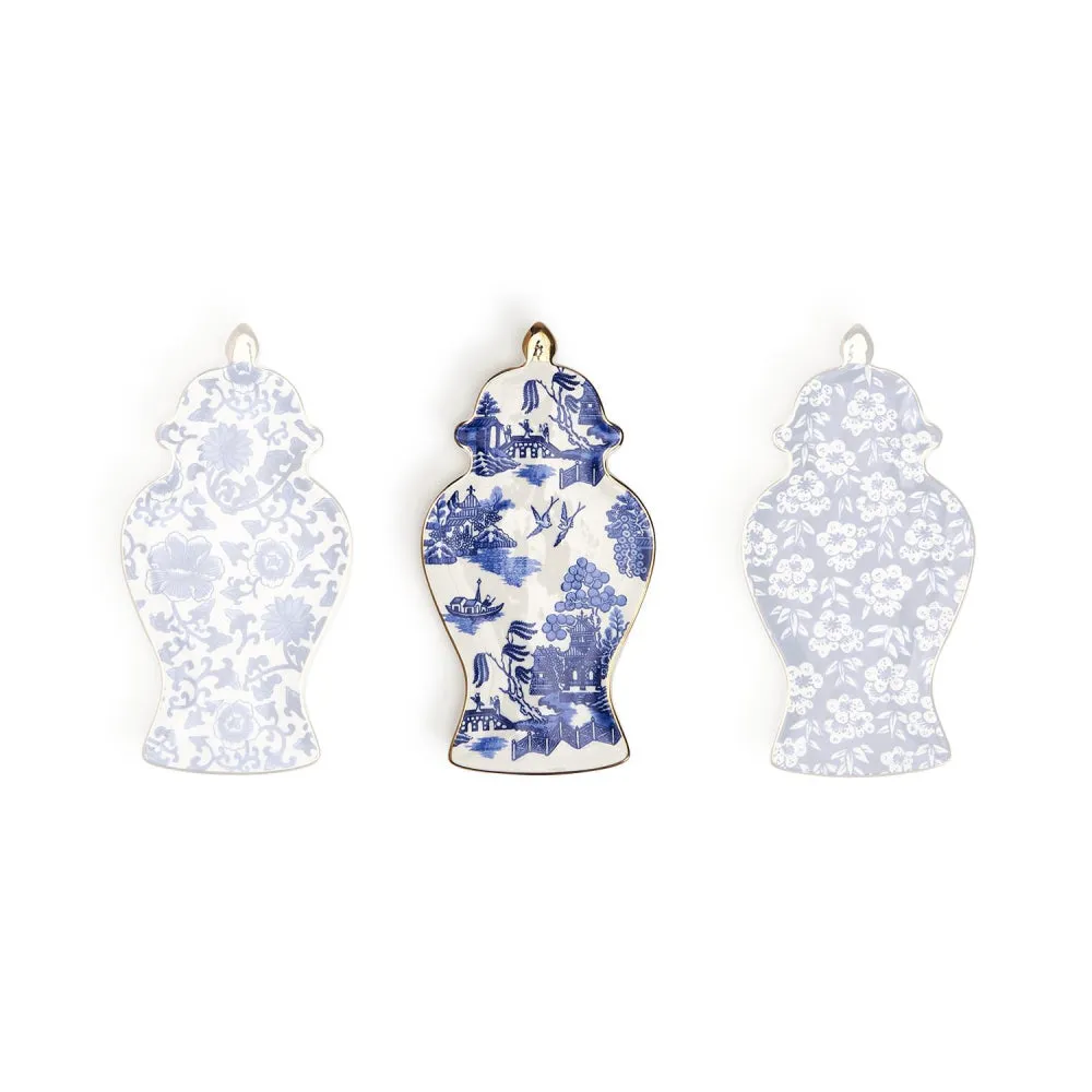 Two's Company Ginger Jar Trinket Tray
